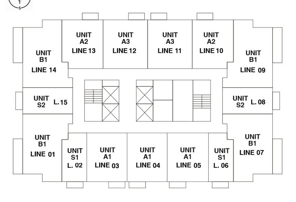 The Crosby key plan