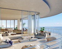 Eighty Seven Park - Living/balcony 1