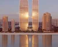 St Regis Sunny Isles twin building